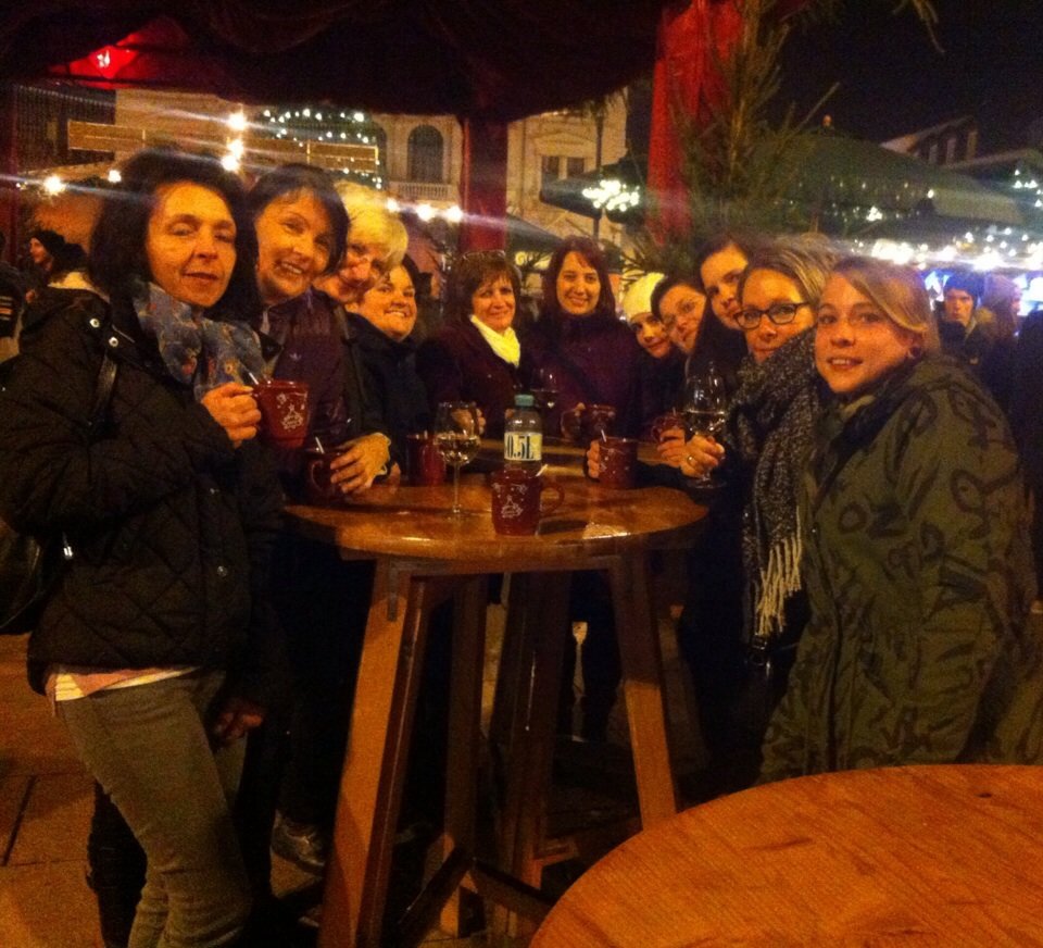 Mitarbeiterinnen der Team der Cafeteria Donauklinikum